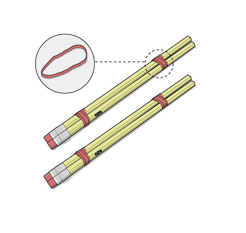 Illustration for article titled How to Build a Pencil Crossbow